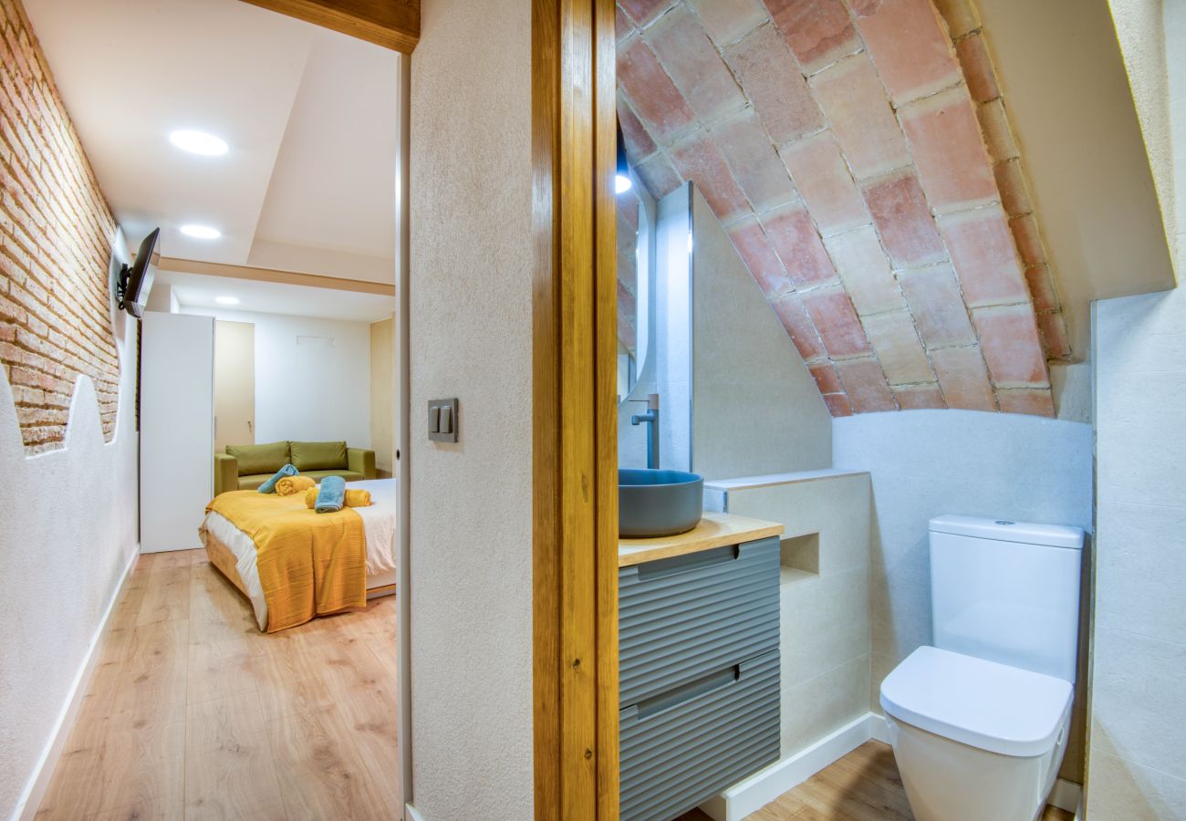 Apartament en Caldes de Malavella - PATI BLAU 2