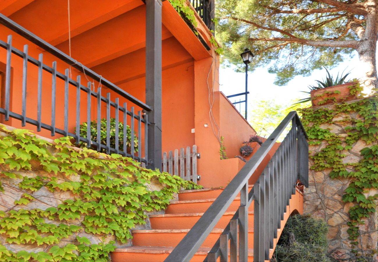Access area to the holiday home