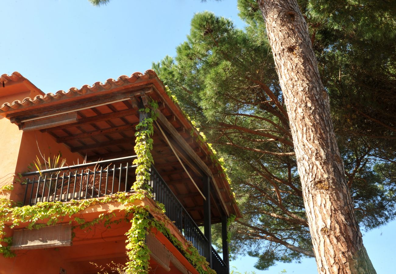 outdoor balcony in holiday home